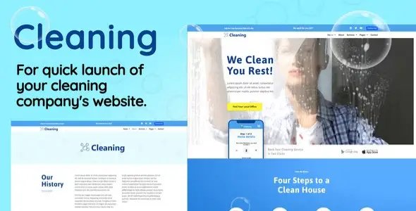Cleaning – Small Business Template Kit