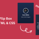 Professional Team Flip Box Using HTML & CSS for All Devices