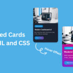 How to Make Animated Cards with HTML and CSS