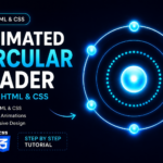 Animated Services Cards Using HTML & CSS