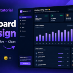 Creative Dashboard UI Using HTML & CSS – Responsive